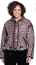 Load image into Gallery viewer, Tru Luxe T45367JM Animal Print Quilted Jacket