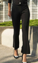 Load image into Gallery viewer, Frank Lyman 244019 Knit Pant W/Slit Back and Bow Detail