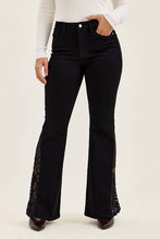 Load image into Gallery viewer, MR JAQUELINE w/ Lace Hem Detail BK Shadow Luxe