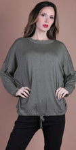 Load image into Gallery viewer, Gigi Moda Drawstring Sweater