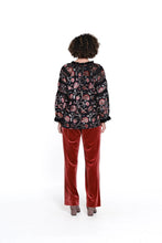 Load image into Gallery viewer, Tru Luxe T45482BM Burnout Velvet Top