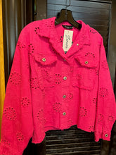 Load image into Gallery viewer, Gretty Zueger Y6209 Eyelet Cotton Jackets
