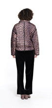 Load image into Gallery viewer, Tru Luxe T45367JM Animal Print Quilted Jacket