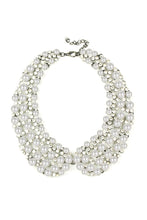 Load image into Gallery viewer, Diana Statement Necklace - White