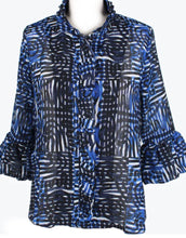 Load image into Gallery viewer, Damee 4804 Ruffle Sleeve Jacket