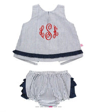 Load image into Gallery viewer, Ruffle Butts 1AP0486-00 Top & Bloomer Set