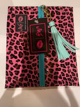 Load image into Gallery viewer, Makeup Junkie Pink Patent Leopard