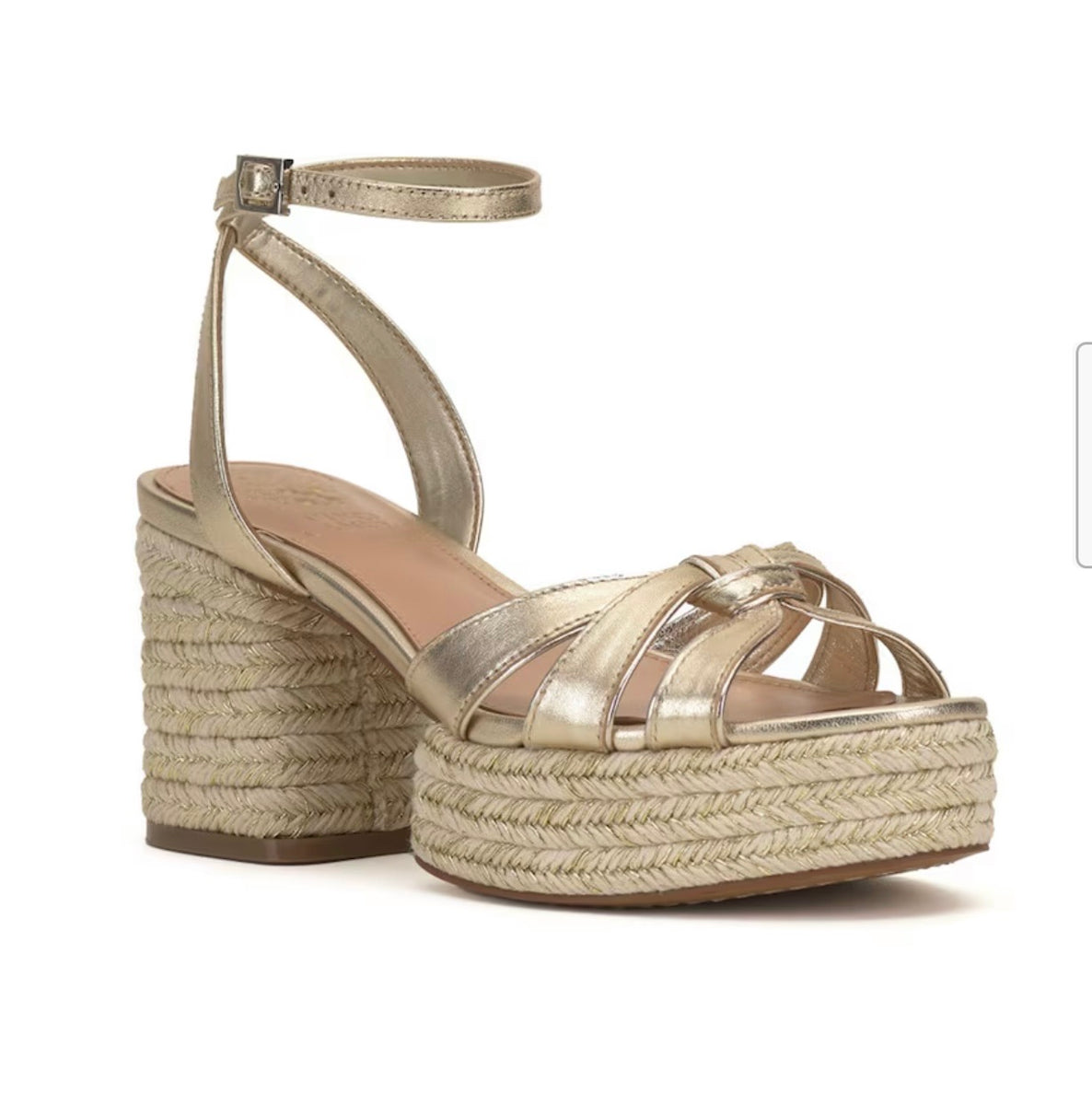 Vince Camuto Women's Freesie Platform Wedge Sandal Brunei