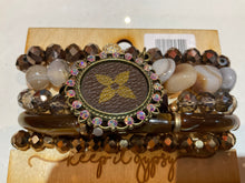 Load image into Gallery viewer, Keep It Gypsy LV Bracelet 5 Stack