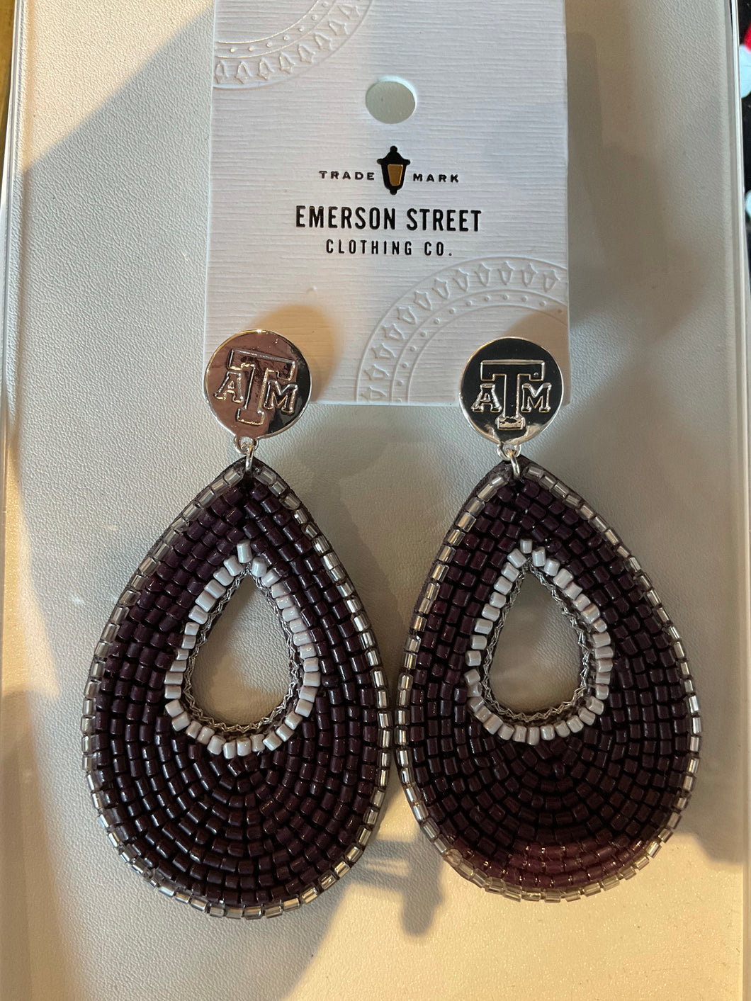 Emerson Street Clothing Co. Beaded Earrings