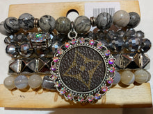 Load image into Gallery viewer, Keep It Gypsy LV Bracelet 5 Stack