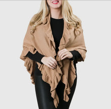 Load image into Gallery viewer, Top It Off 780 Ava Ruffle Wrap
