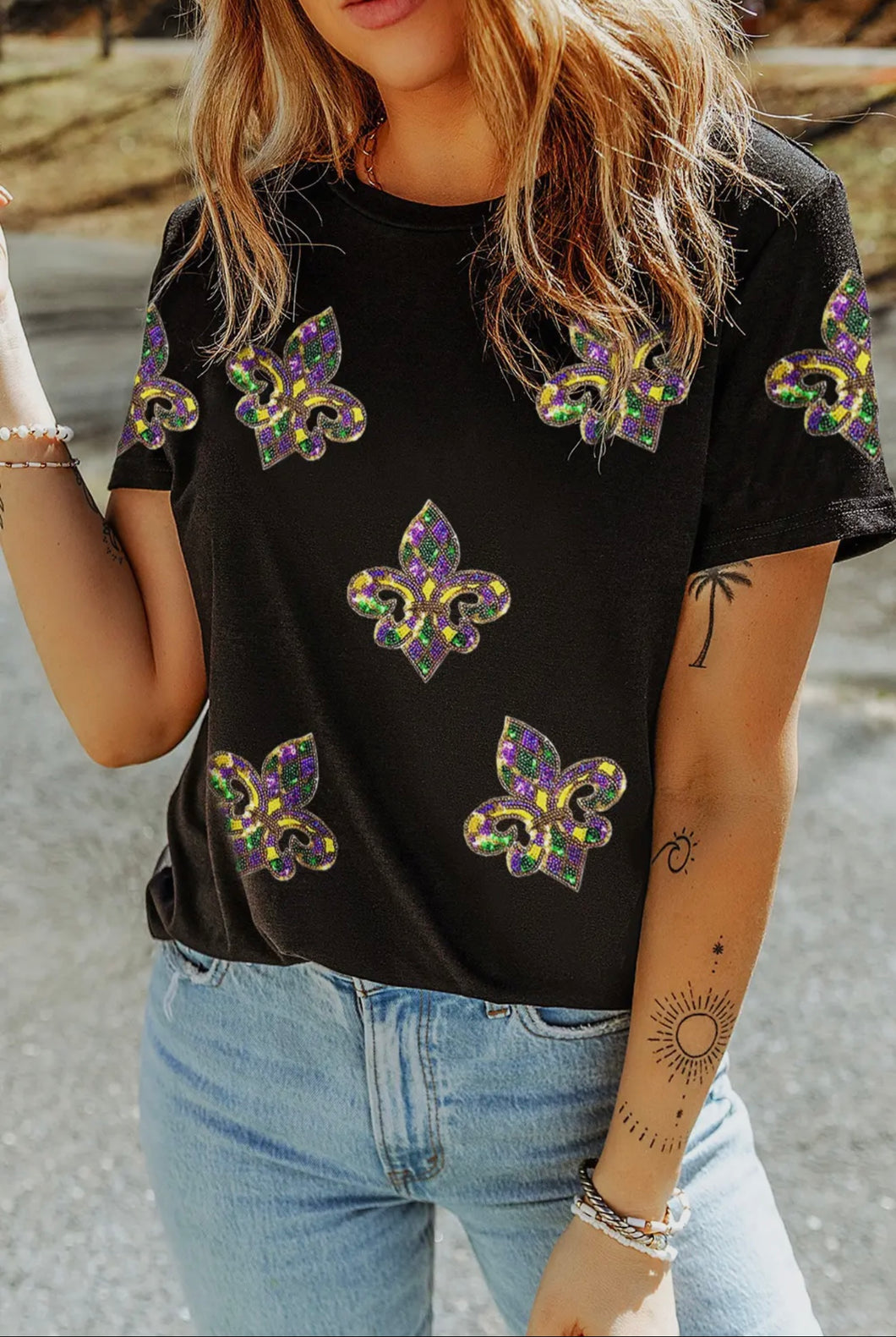 Aapparella Mardis Gras T Shirt