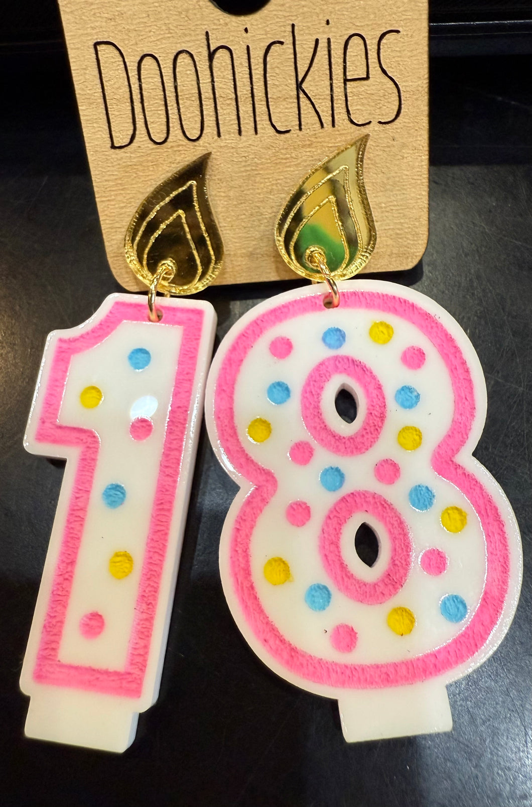 Doohickies Birthday Earrings