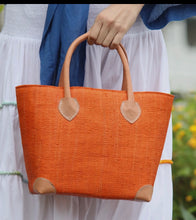 Load image into Gallery viewer, Shebobo Augustine Straw Basket Bag
