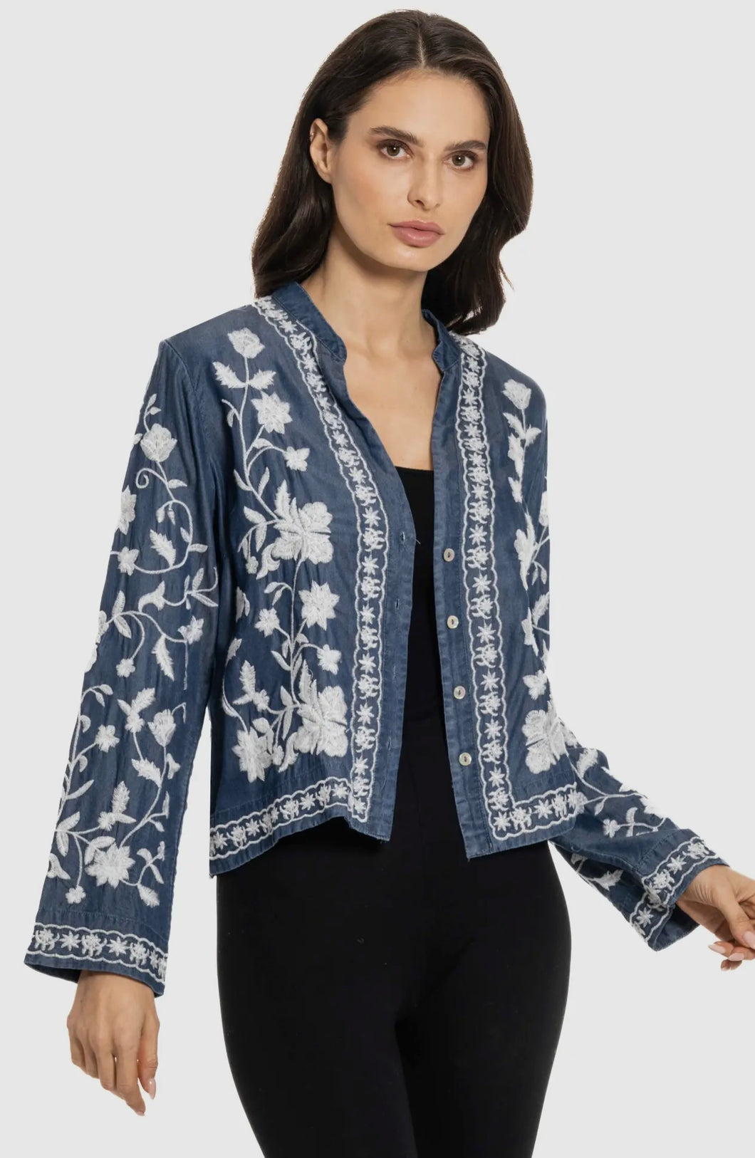 Adore Embroidered Lightweight Jacket