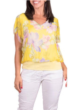 Load image into Gallery viewer, Amante Fiore Silk Top
