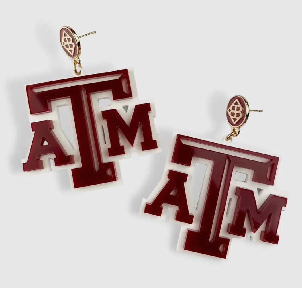 Brianna Cannon Texas A&M Earrings