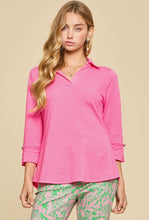 Load image into Gallery viewer, Dear Scarlett 3/4 Sleeve Sun Top

