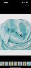 Load image into Gallery viewer, Wrapables Power Blue Silky Scarf
