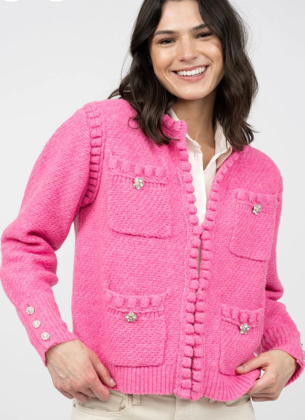 Ivy Jane Pearl Edge Cardigan