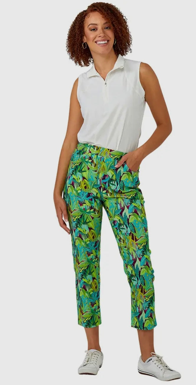 Charlie Paige 423806 Jungle Print Pant