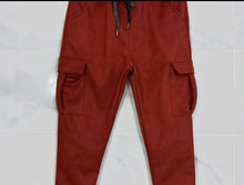 Load image into Gallery viewer, Zafa 77P04P41 Suede Cargo Pants
