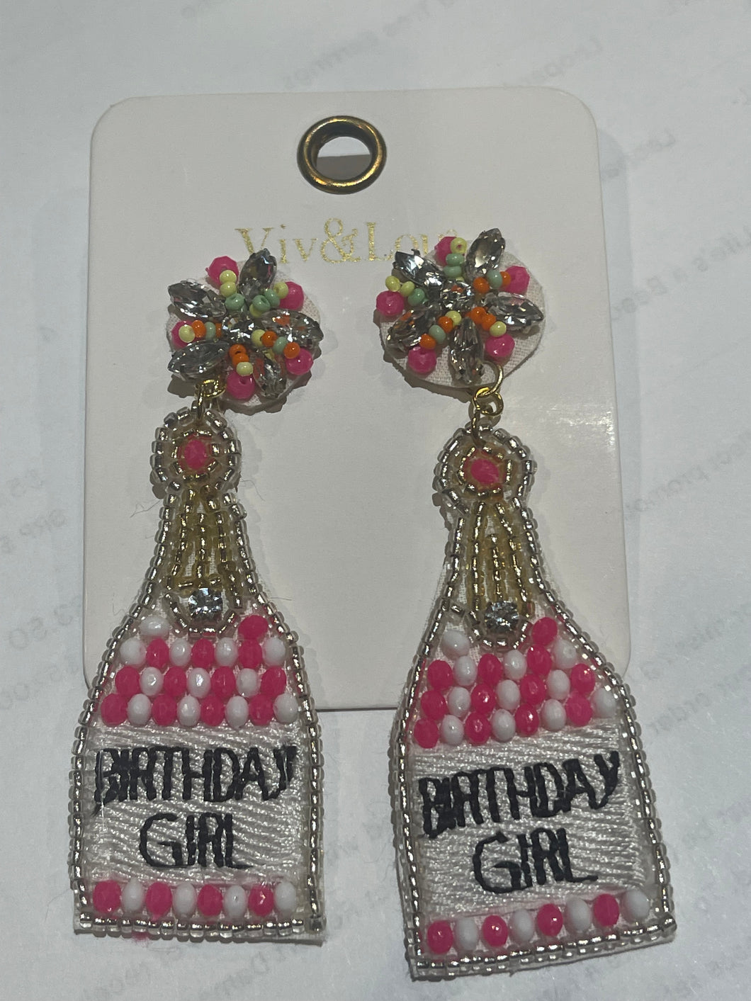 Viv & Lou Birthday Girl Earrings