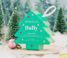 Load image into Gallery viewer, Spongelle Holiday Tree Ornament Body Wash Infused Buffer
