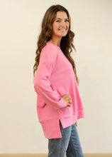 Load image into Gallery viewer, Hot Pink Fleece Top
