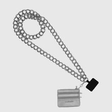 Load image into Gallery viewer, Clip &amp; Go Link Chain Crossbody W/Pouch
