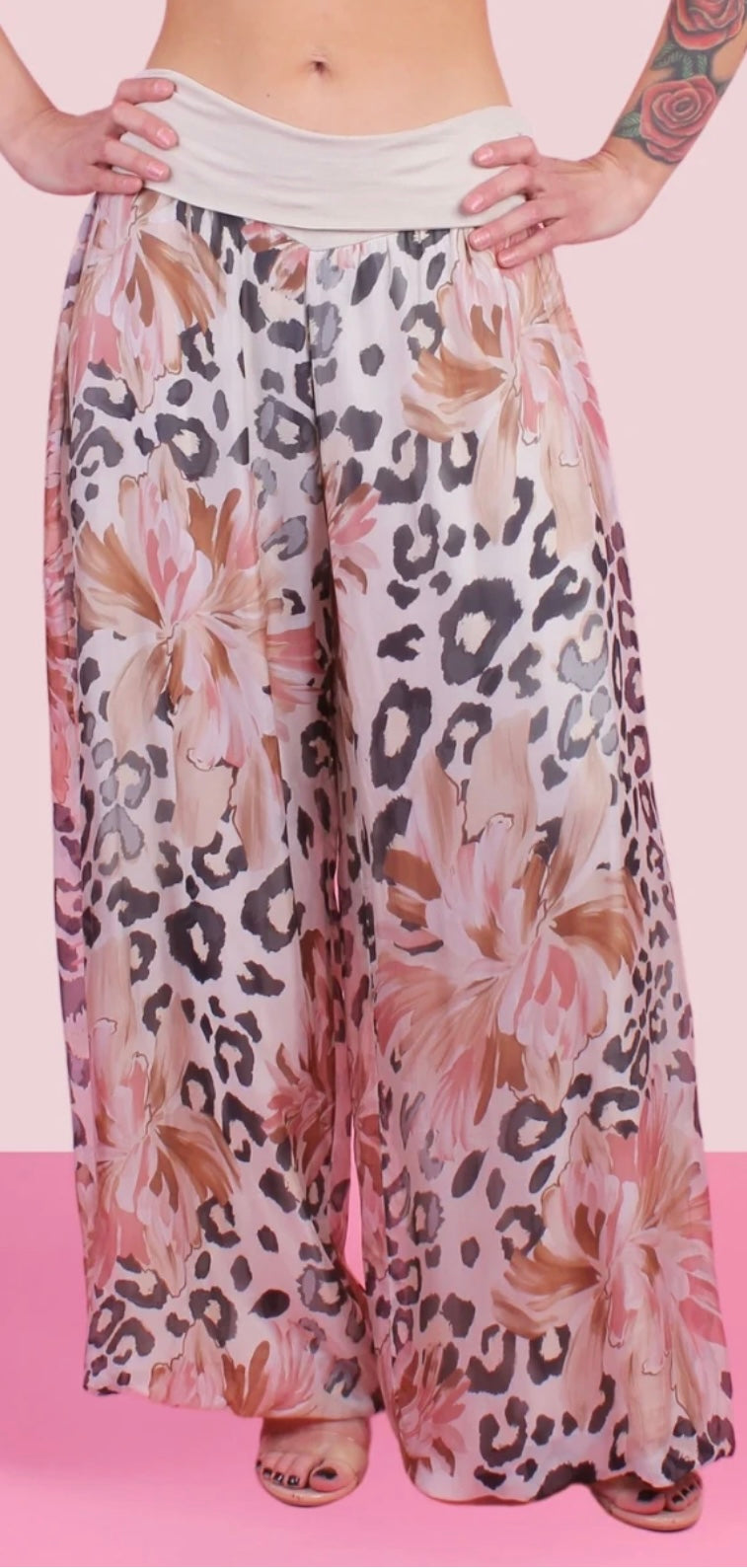 Gigi Moda Aspen Silk Jungle Pant