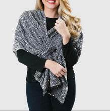 Load image into Gallery viewer, Top It Off Sequin Wrap
