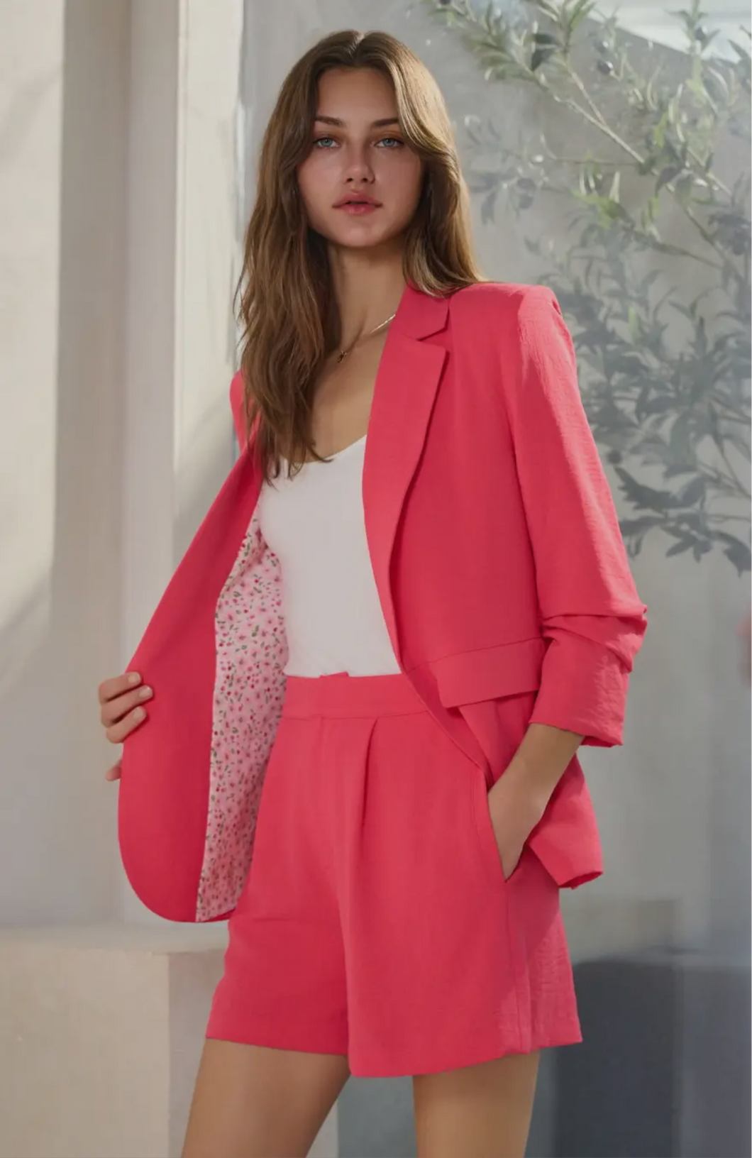 Easy Breezy Blazer & Short Set