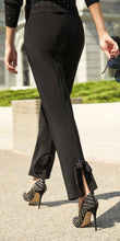 Load image into Gallery viewer, Frank Lyman 244019 Knit Pant W/Slit Back and Bow Detail
