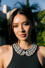 Load image into Gallery viewer, Diana Statement Necklace - White
