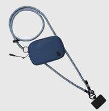 Load image into Gallery viewer, Crossbody W/RFID Pouch Rope Strap
