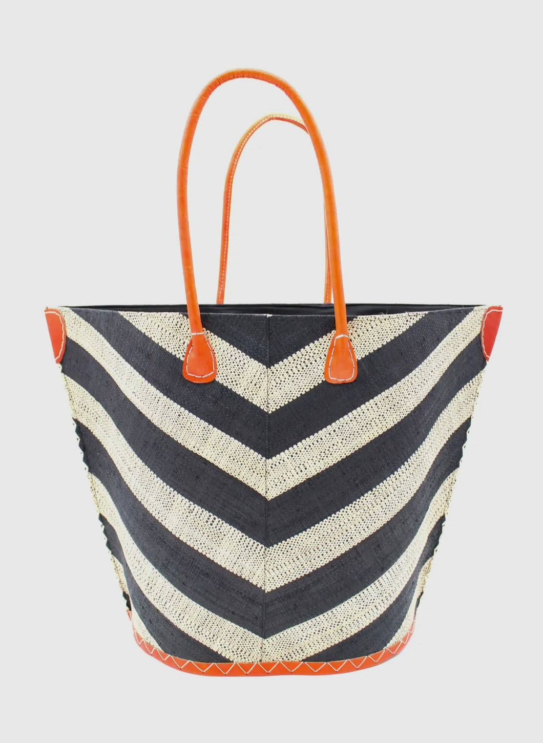 Shebobo Santa Cruz Chevron Straw Tote