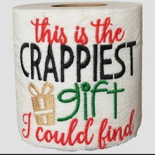 Load image into Gallery viewer, Designs By Robyn Embroidered Toilet Paper
