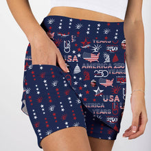Load image into Gallery viewer, USA 250 NAVY SKORT

