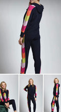 Load image into Gallery viewer, APNY SW122A Hoodie W/Colorful Side Stripe
