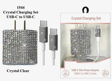 Load image into Gallery viewer, Tech Trendz USB-C Crys Charging Set
