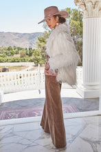 Load image into Gallery viewer, STRUCTURED HIGH WAISTBAND WASHED WIDE LEG PANTS FP60192
