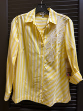 Load image into Gallery viewer, Truluxe T15479BM Yellow Stripe W/Emb
