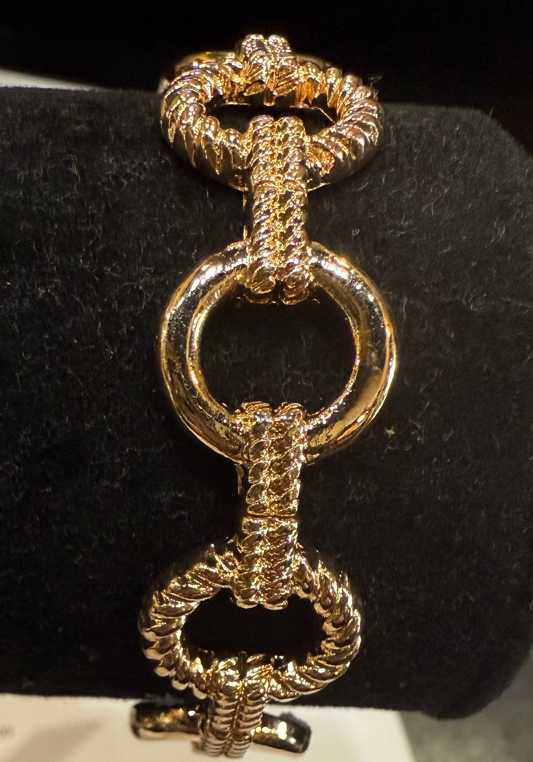 Caroline Hill Lexie Gold Link Bracelet