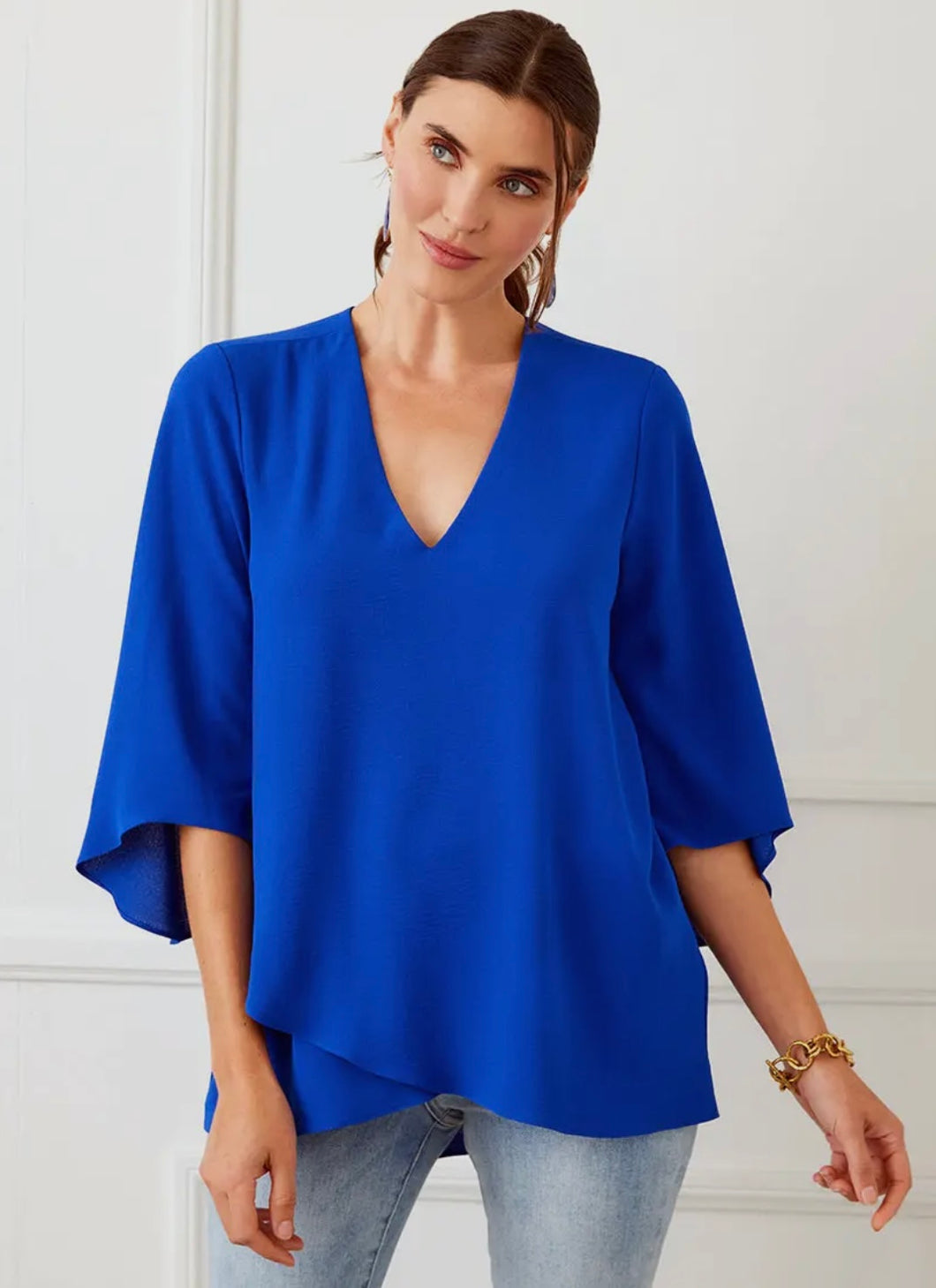 Karen Kane Accemmetric Top