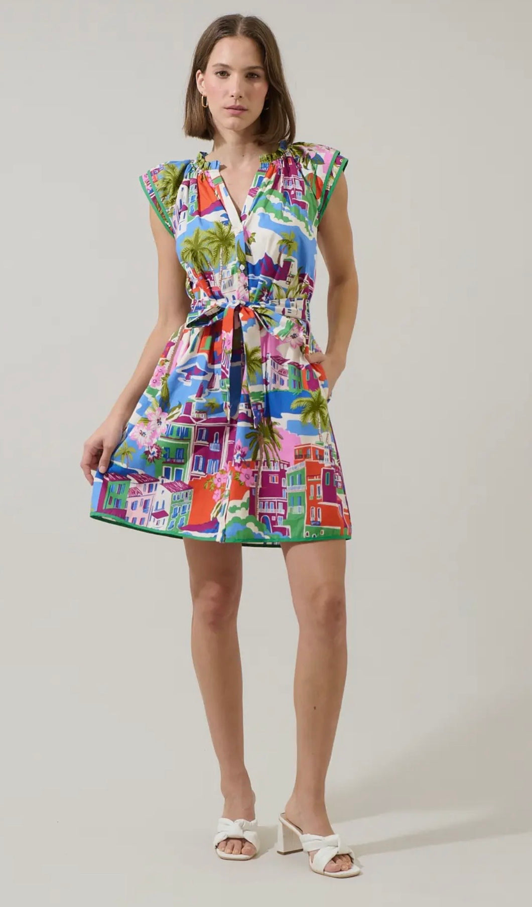 sugarlips dresses Sugarlips: Step Out Forest Green Floral Midi Dress  Shop the Mint A classic Sugarlips Rumi Town Mini Dress