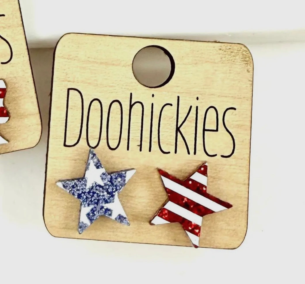 Doohickies Stars Studs