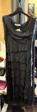 Load image into Gallery viewer, Silk Maxi Ruffle Dress
