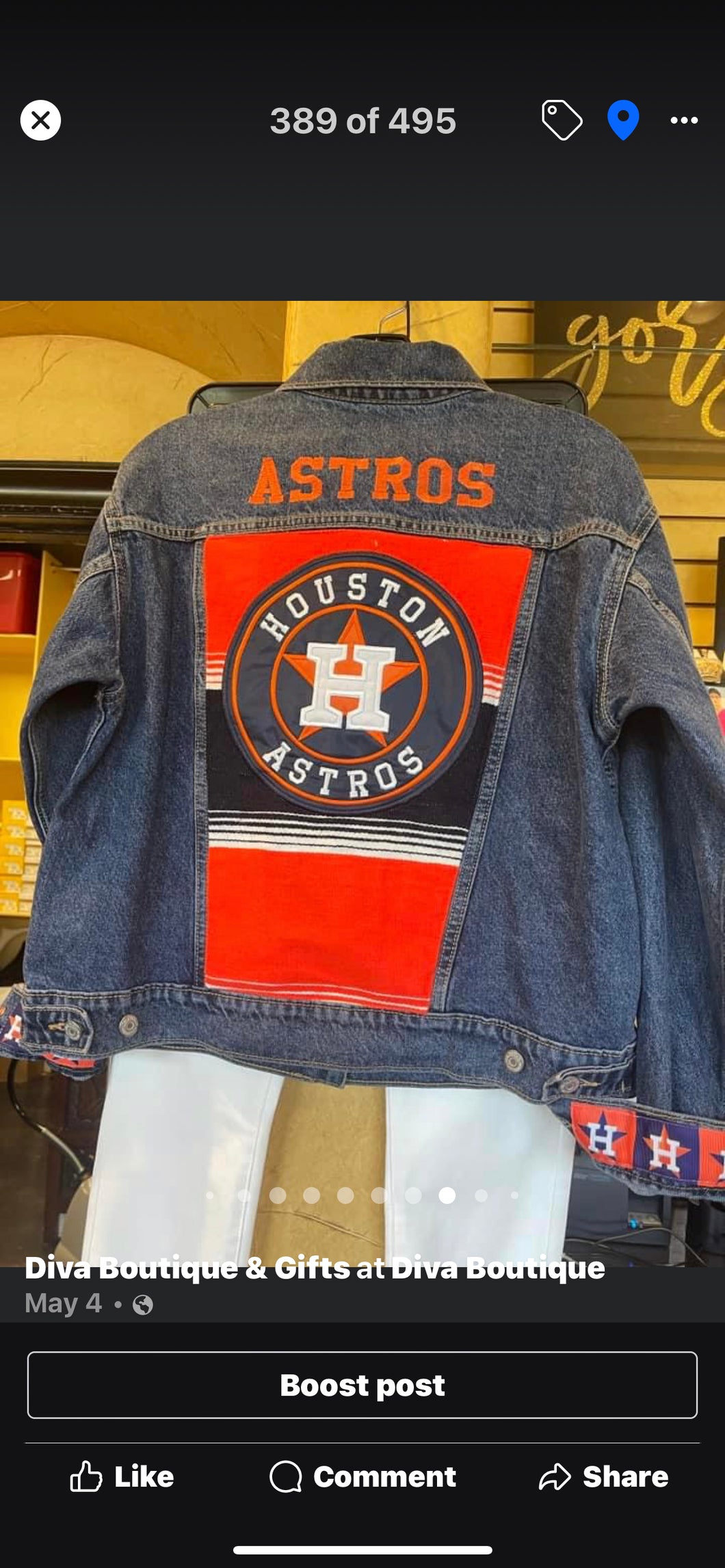 TTS Astros Jacket
